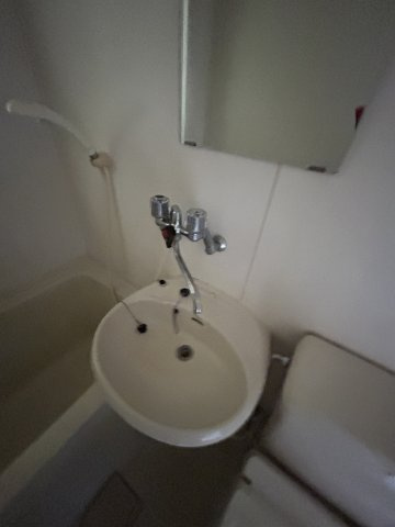 ロッヂ・福田の洗面所