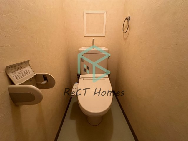 姫路市栗山町の賃貸マンションのトイレ