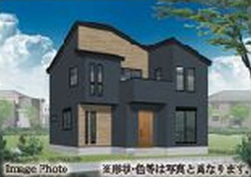 【外観パース】 | 【仲介手数料０円】茅ヶ崎市今宿Ⅱ　新築一戸建て　全4棟 | 3号棟【仲介手数料０円】茅ヶ崎市今宿Ⅱ　新築一戸建て　全4棟