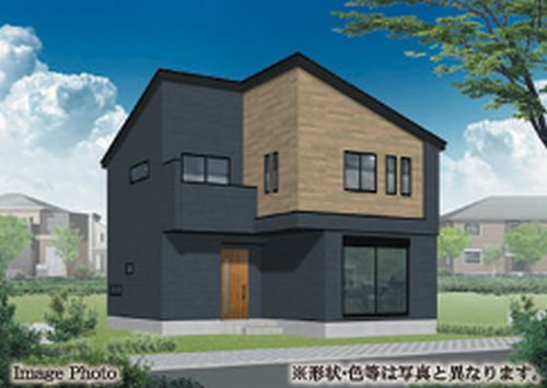 【外観】 | 【仲介手数料０円】茅ヶ崎市今宿Ⅱ　新築一戸建て　全4棟 | 2号棟【仲介手数料０円】茅ヶ崎市今宿Ⅱ　新築一戸建て　全4棟