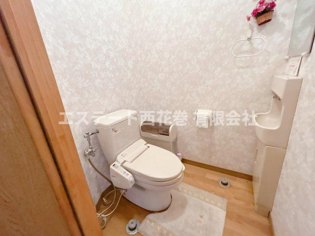 花巻市若葉町一丁目　土地建物のトイレ