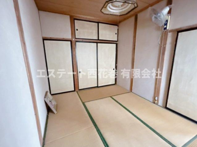 花巻市若葉町一丁目　土地建物の和室|2階和室6帖