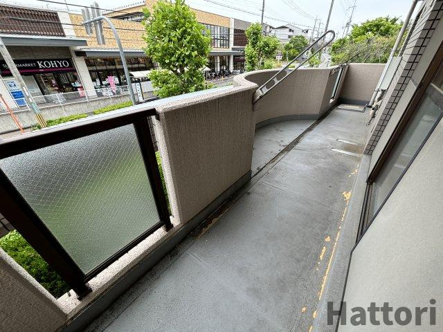 ラ・ミュールのバルコニー