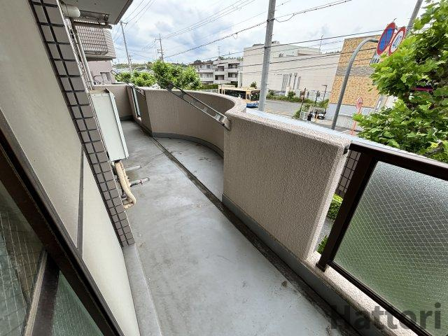 ラ・ミュールのバルコニー