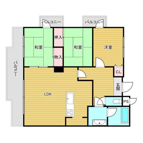 ラ・ミュールの間取り