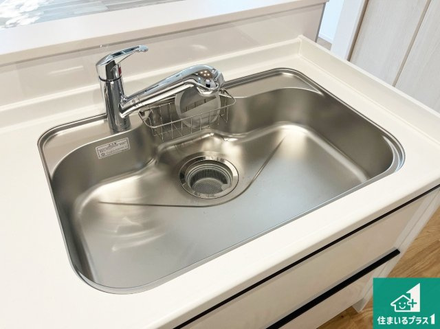 神戸市西区狩場台　第26期　新築一戸建ての設備|広々としたシンクで食器洗いも楽々！