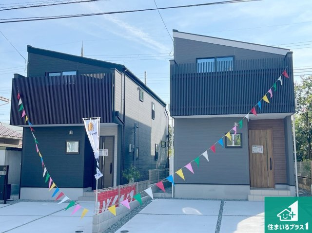 神戸市西区狩場台　第26期　新築一戸建ての外観|お客様に長く安心して住んでいだだける事にこだわった家づくり！住んでからのアフターサービスにもしっかりと取り組んでいます！