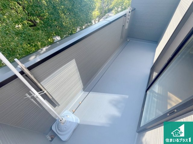 神戸市西区狩場台　第26期　新築一戸建てのバルコニー|日当たりのよいバルコニー！お部屋が開放的に！