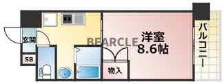【間取り】 | ラグゼナ梅小路京都西