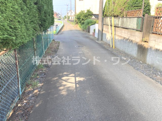 【前面道路含む現地写真】 | 狭山市青柳