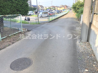 【前面道路含む現地写真】 | 狭山市青柳
