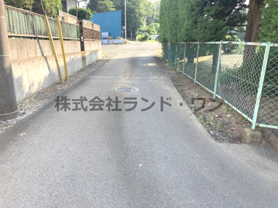 【前面道路含む現地写真】 | 狭山市青柳