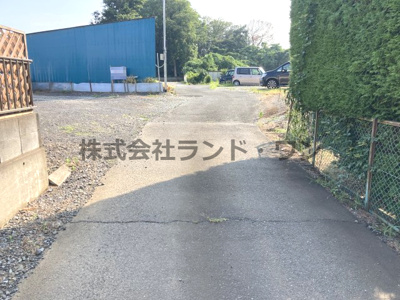 【前面道路含む現地写真】 | 狭山市青柳