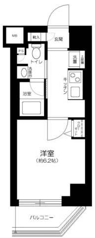 【間取り】 | ハーモニーレジデンス品川ウエスト#002