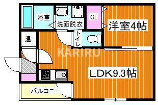 F asecia TINOの間取り