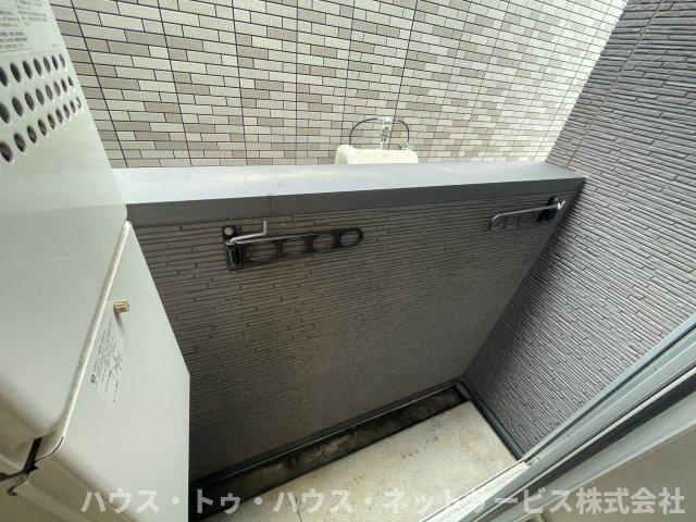 デザイナーズ柏のバルコニー