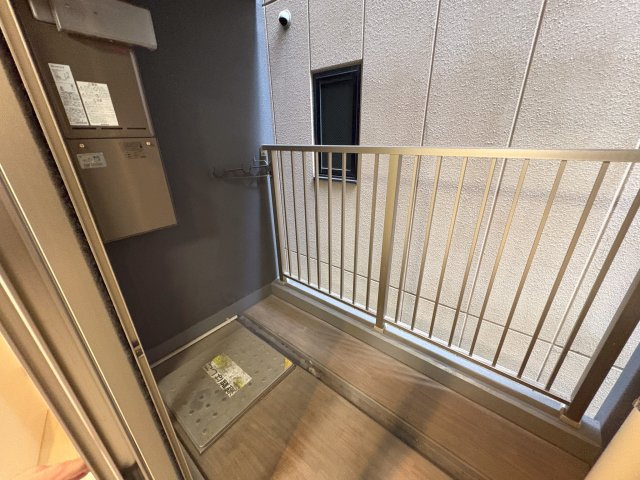 ウエンズ阿波座西のバルコニー