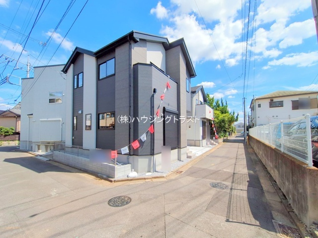 仲介手数料無料　ケイアイリガーレ所沢市下安松18期・新築全2棟の前面道路含む現地写真