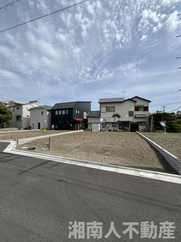 茅ヶ崎市東海岸南４丁目売地の前面道路含む現地写真|前面道路含む現地写真です