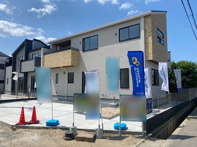 新築戸建・建売　福島市八木田水神　BLOOMING GARDEN　全4棟の外観