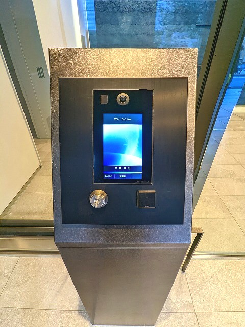 ミリアレジデンス浅草橋Ⅱのセキュリティ|タッチキーのTVモニター付きオートロックセキュリティです