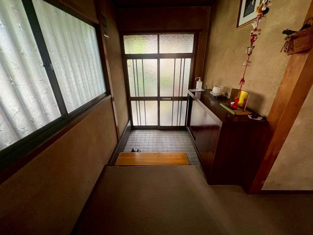 車尾中古戸建の玄関|毎日通る玄関はこちらです。