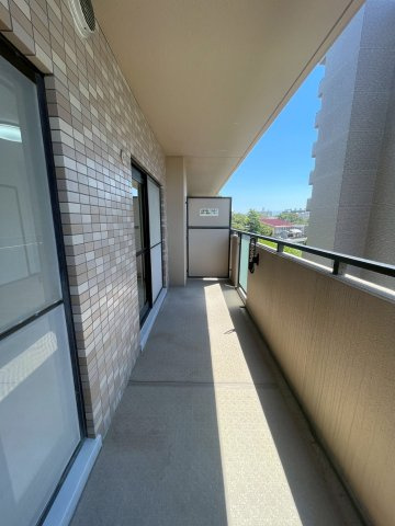 鹿児島市東郡元町の中古マンションのバルコニー