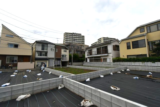 上目黒5丁目・売地・6区画の外観