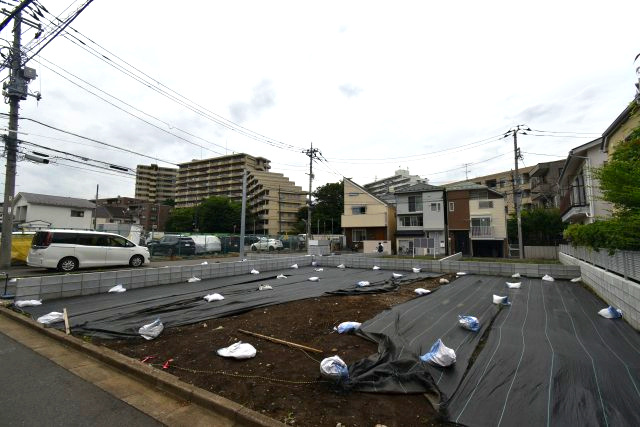 上目黒5丁目・売地・6区画の外観