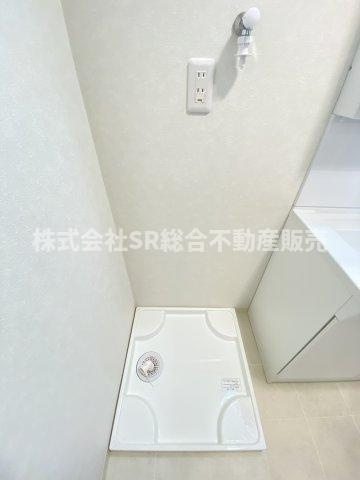 若江南町2丁目中古戸建のランドリースペース|室内洗濯機置場がございます