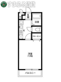 【間取り】 | アンプルールリーブルキニーネSUN