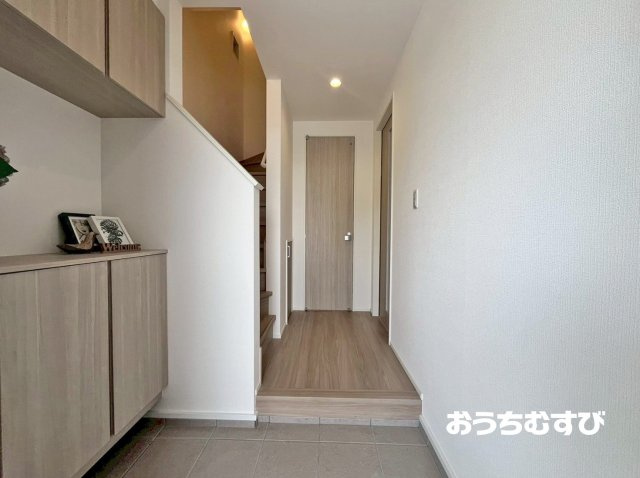 北区大我麻町の玄関