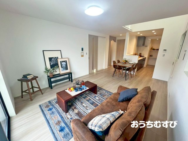 北区大我麻町の居間・リビング