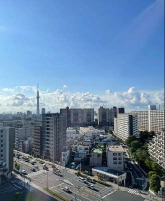 【展望】 | ラフィーネハイツ　12階　78.39㎡　リ　フォーム済