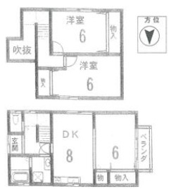 【間取り】 | S22119-第三錦林