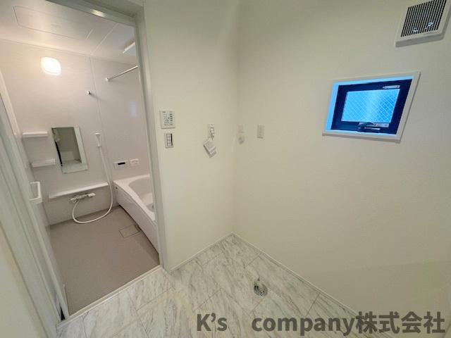 茅ヶ崎市赤羽根　新築戸建のランドリースペース|室内洗濯機置場☆