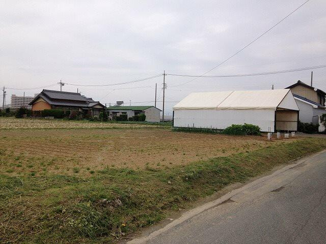 売地　豊橋市牟呂町の外観|【現地写真】豊鉄バス「三郷口」停まで徒歩12分の立地です。