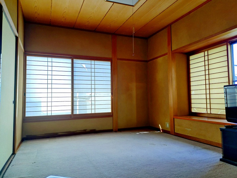 南部町中古戸建　事務所の和室