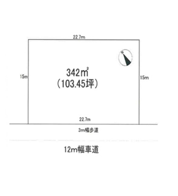 【区画図】 | 浜道貸地