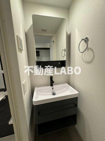 セレニテ難波グランデシュッドの洗面所
