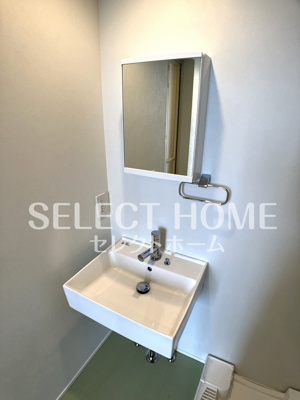 【独立洗面台】 | 言庭（コトニワ）Ｅ棟 | 独立洗面台、朝の身支度には欠かせません