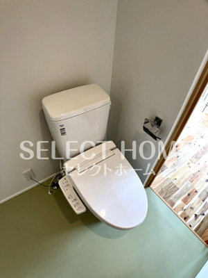 【トイレ】 | 言庭（コトニワ）Ｅ棟 | 落ち着いた色調のトイレです