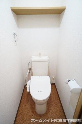 菊池郡菊陽町大字津久礼の賃貸マンションのトイレ|※現況優先