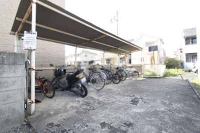 【その他共用部分】 | エスペランサ花水木Ｆ | 駐輪場です