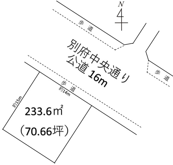 【土地図】 | 熊谷市玉井 1580万 土地