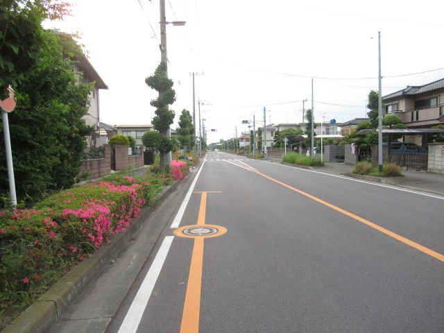 【前面道路含む現地写真】 | 熊谷市玉井 1580万 土地