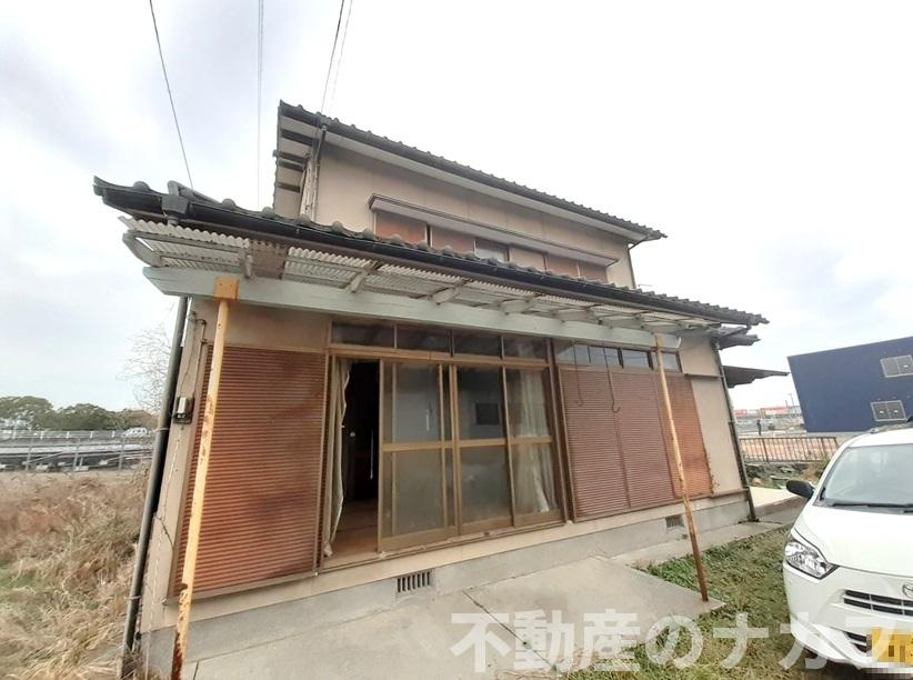 宇土市岩古曽町の売地の外観