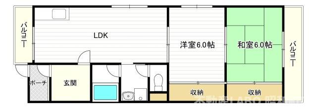 ラ･モードニシカワ２の間取り
