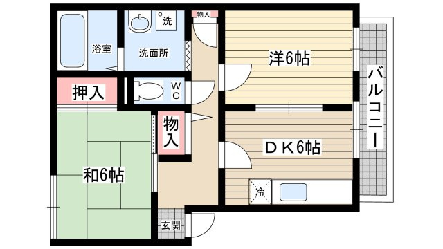 【間取り】 | ハイム伊勢