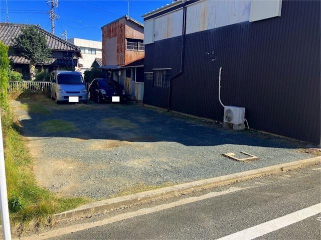 売地　豊橋市東雲町の前面道路含む現地写真|前面道路